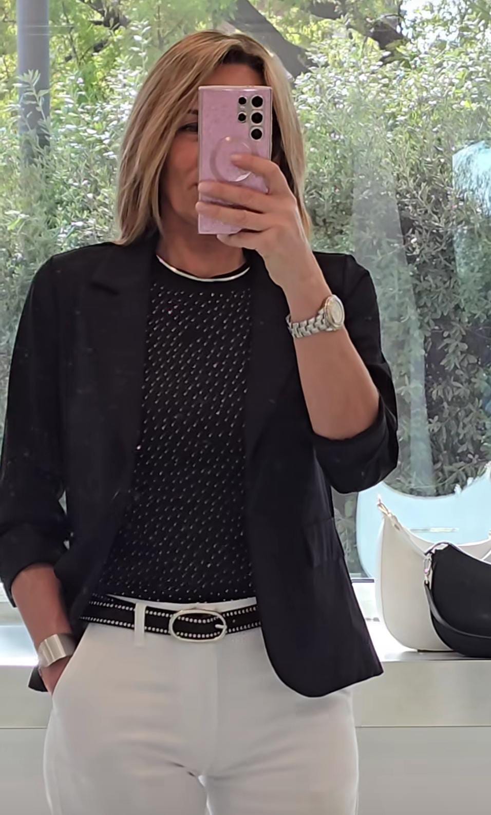 Black&White Strass